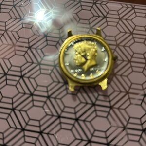 JFK liberty half dollar watch face